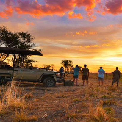 game drive near victoria falls